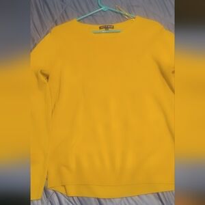 Cable & Gauge Bright Yellow Crew Neck Sweater ( 5 For 45$)
